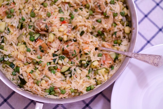 Orzo and Meatballs | Kitchen Notes