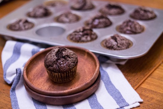 Chocolate Rye Muffins